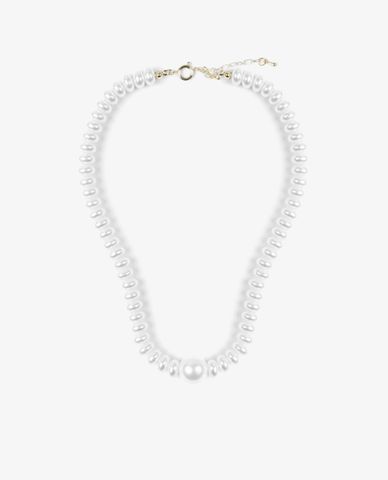  CECI - Vòng cổ nữ dạng chuỗi ngọc trai bản lớn sang trọng 