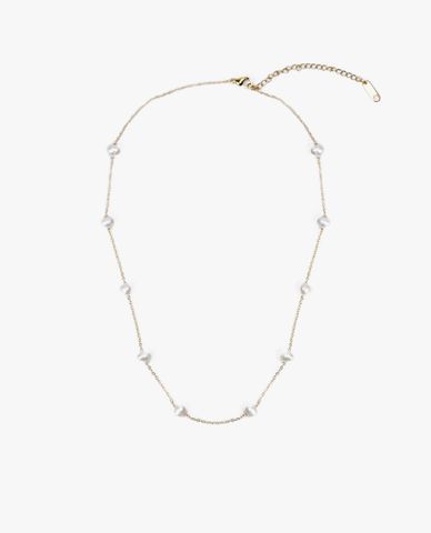  CECI - Vòng cổ nữ mắc xích phối hạt ngọc sang trọng 