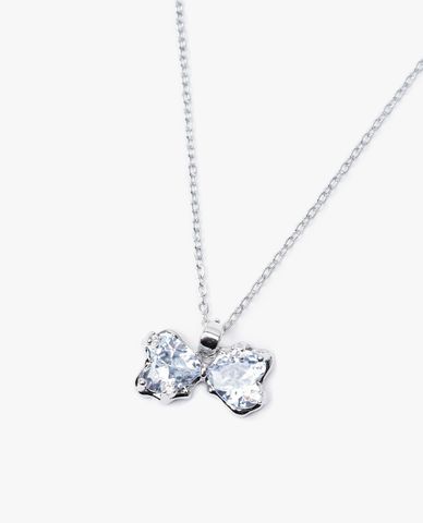  CECI - Vòng cổ nữ mặt hình nơ đính đá nữ tính 