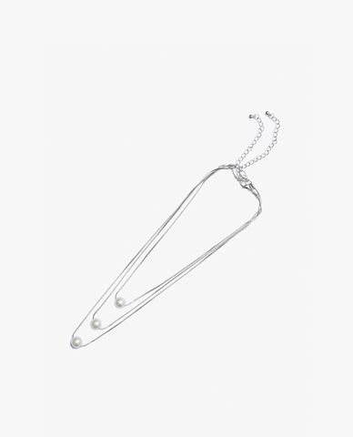  CECI - Vòng cổ nữ 3 tầng mặt ngọc trai sang trọng 