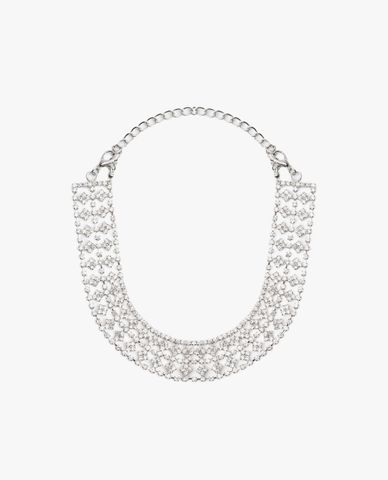  CECI - Vòng cổ nữ bản lớn đính đá sang trọng 