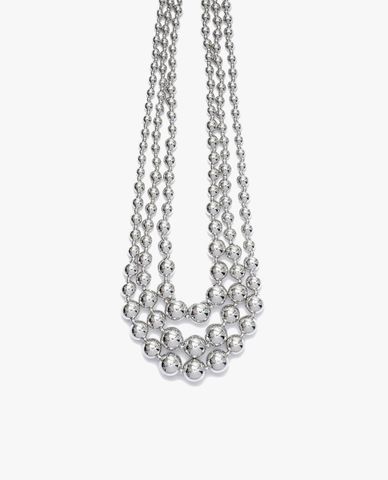  CECI - Vòng cổ nữ 3 tầng chuỗi hạt tròn cá tính 