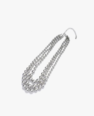  CECI - Vòng cổ nữ 3 tầng chuỗi hạt tròn cá tính 