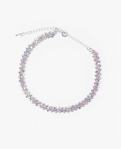  CECI - Vòng cổ nữ đính hạt nhiều màu sang trọng 