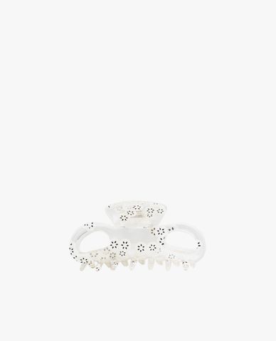  CECI - Kẹp tóc nữ trong suốt họa tiết hình tròn nhỏ thời trang 