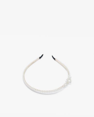  CECI - Băng đô cài tóc nữ đính ngọc trai nữ tính 