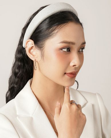  CECI - Băng đô cài tóc nữ bọc vải sang trọng 