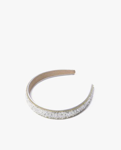  CECI - Băng đô cài tóc nữ bản vừa đính đá thời trang 