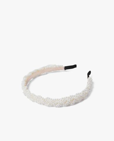  CECI - Băng đô cài tóc nữ đính hạt ngọc trai quý phái 