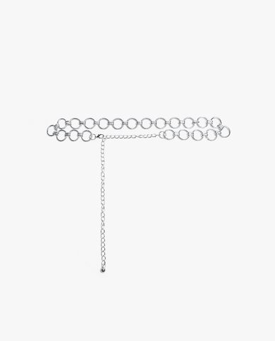  CECI - Thắt lưng nữ khoen tròn kim loại độc đáo 