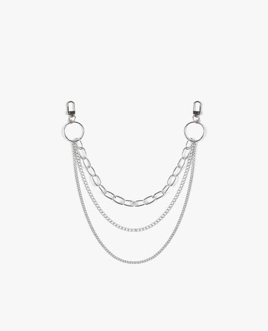  CECI - Thắt lưng nữ dạng mắc xích thiết kế ba tầng cá tính 