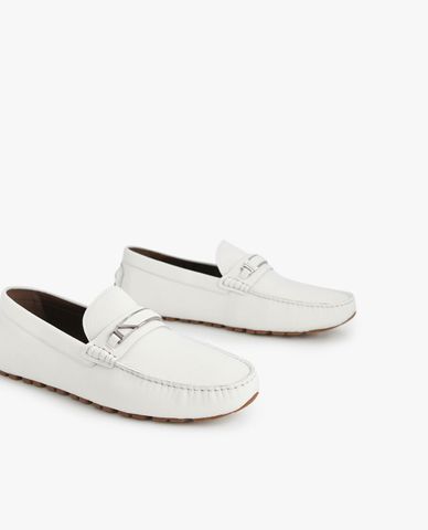  PEDRO - Giày lười nam mũi tròn Metal Bit 