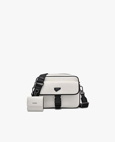  PEDRO - Túi đeo chéo nam phom chữ nhật Taper Compact 
