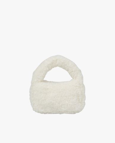  NERDY - Túi xách nữ phối lông Curly Fur 2Way Hobo 