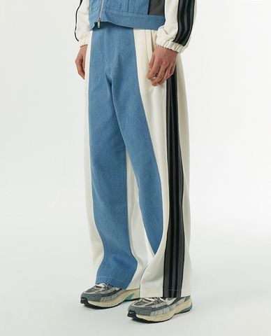  NERDY - Quần jeans unisex ống rộng Denim Mix 