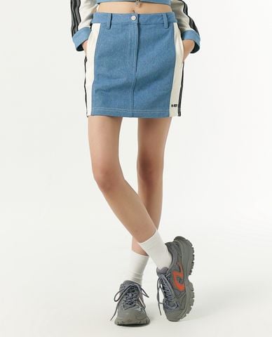  NERDY - Chân váy denim mini Denim Mix 