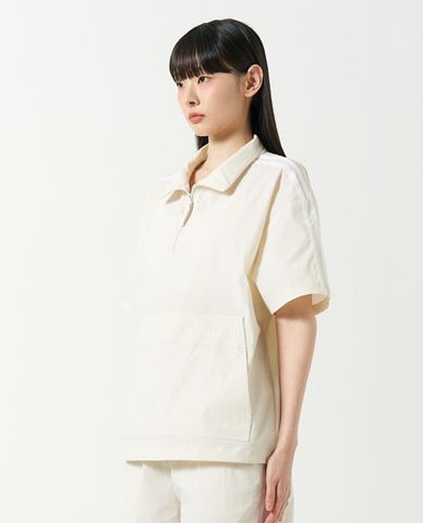  NERDY - Áo khoác gió unisex cổ trụ tay ngắn NY Anorak 