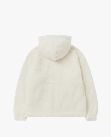  NERDY - Áo khoác lông unisex phối mũ Fluffy 