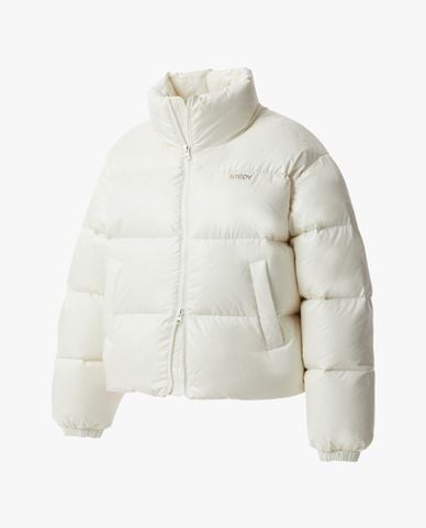  NERDY - Áo khoác phao nữ tay dài Essential Glossy 