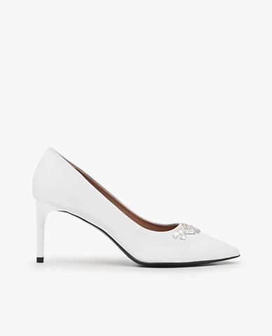  PEDRO - Giày cao gót nữ bít mũi Embellished Satin 
