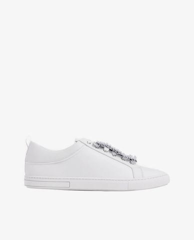  PEDRO - Giày thể thao cổ thấp Pleats Embellished Glitter 