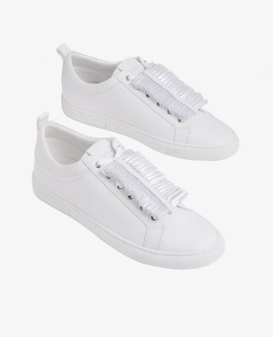  PEDRO - Giày thể thao cổ thấp Pleats Embellished Glitter 