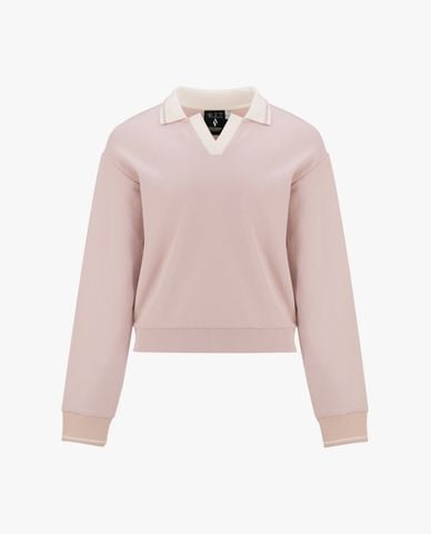  SKECHERS - Áo sweatshirt nữ cổ V tay dài Pullover 