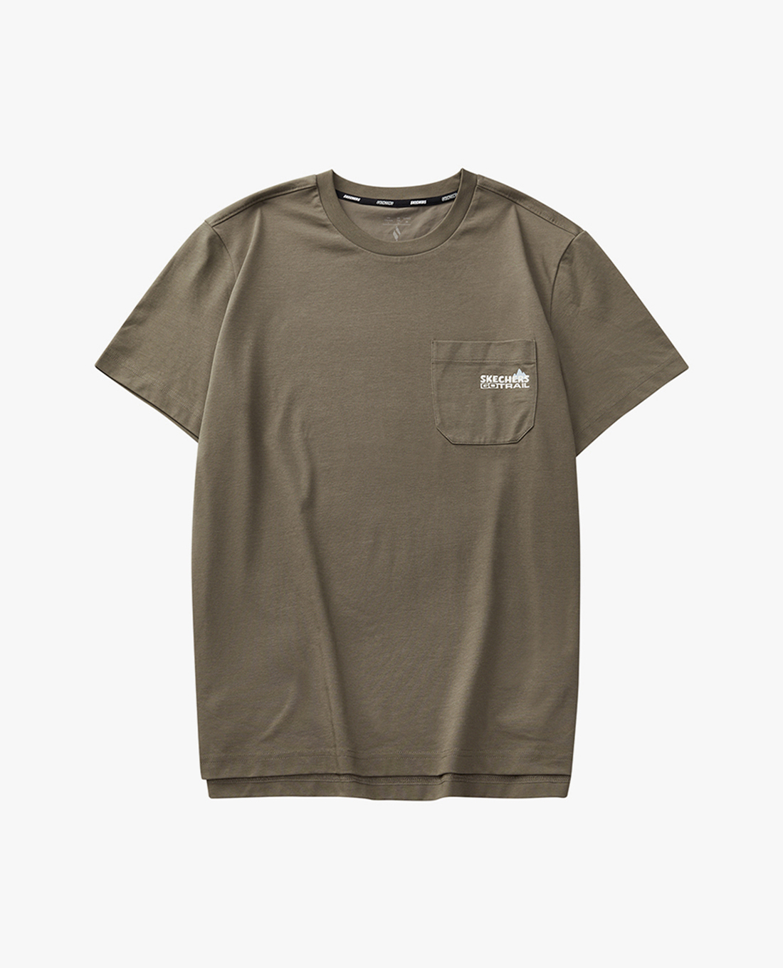 SKECHERS - Áo thun nam cổ tròn tay ngắn thời trang