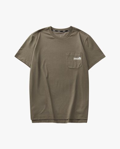  SKECHERS - Áo thun nam cổ tròn tay ngắn thời trang 