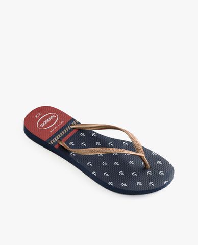  HAVAIANAS - Dép kẹp nữ Slim Nautical 