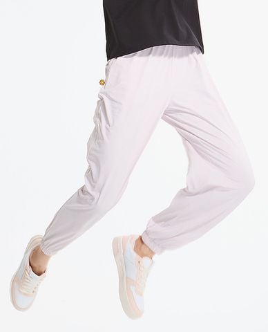  SKECHERS - Quần jogger nữ lưng thun Academia 