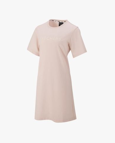  SKECHERS - Đầm polo mini cổ tròn Academia Iconic 