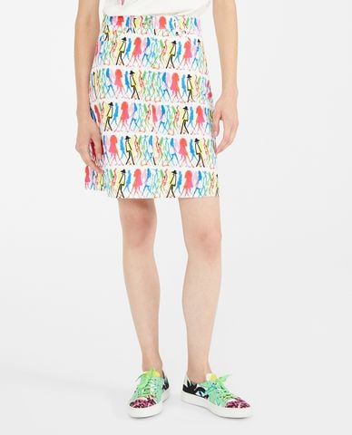  WEEKEND MAX MARA - Chân váy mini chữ A Flutterflies 