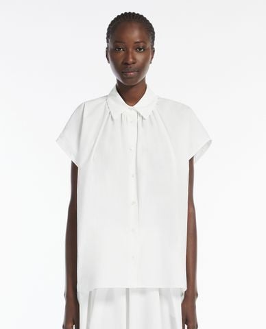 WEEKEND MAX MARA - Áo sơ mi nữ tay ngắn Vallo 