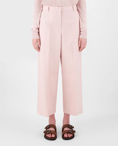  WEEKEND MAX MARA - Quần kiểu nữ nữ ống rộng Cotton And Linen 