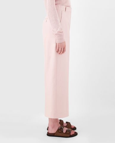  WEEKEND MAX MARA - Quần kiểu nữ nữ ống rộng Cotton And Linen 
