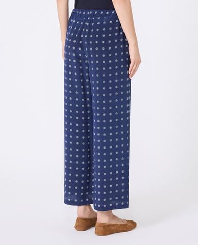  WEEKEND MAX MARA - Quần nữ ống rộng lưng thun Eusebio 