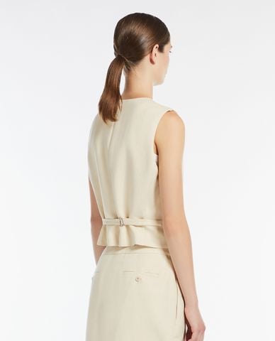  WEEKEND MAX MARA - Áo khoác gilet nữ phối nút Pace 