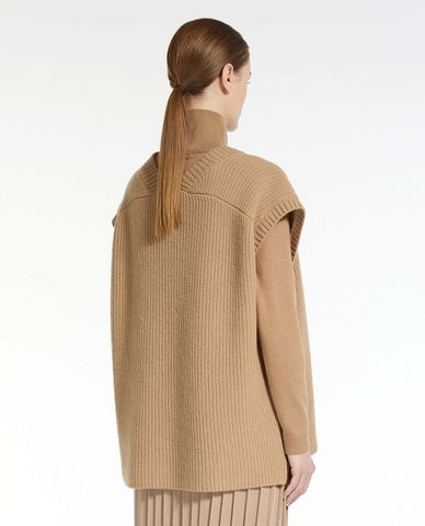  WEEKEND MAX MARA - Áo khoác gilet nữ cổ V Ala 