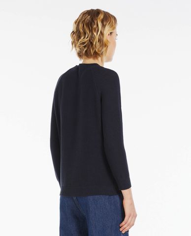  WEEKEND MAX MARA - Áo sweater cổ tròn tay dài màu sắc trẻ trung Linz 