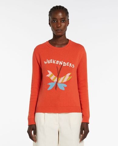  WEEKEND MAX MARA - Áo sweater cổ tròn tay dài Amica 