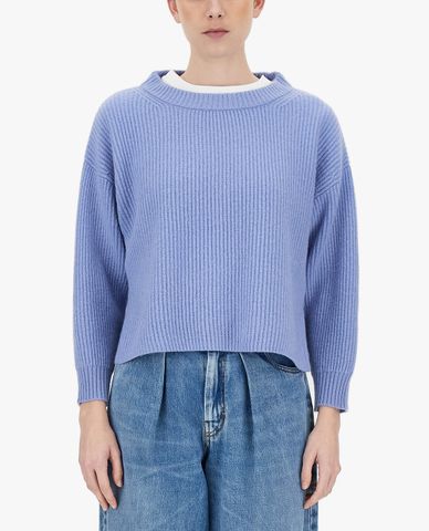  WEEKEND MAX MARA - Áo len nữ dài tay phom suông thời trang 