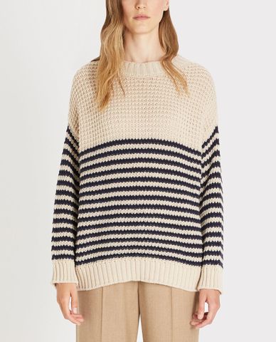  WEEKEND MAX MARA - Áo len nữ dài tay phom suông thời trang 