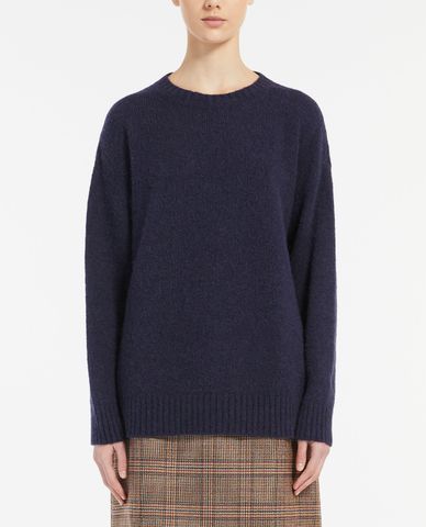  WEEKEND MAX MARA - Áo dệt kim nữ tay dài cổ tròn Xanadu 