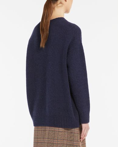  WEEKEND MAX MARA - Áo dệt kim nữ tay dài cổ tròn Xanadu 