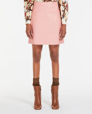  WEEKEND MAX MARA - Chân váy chữ A mini da cantu 