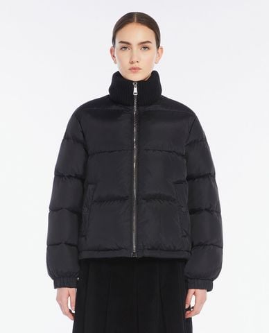  WEEKEND MAX MARA - Áo khoác phao nữ cổ trụ tay dài Neutro 