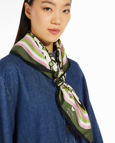  WEEKEND MAX MARA - Khăn choàng nữ phom vuông Onesto 