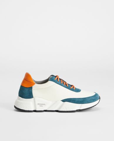  WEEKEND MAX MARA - Giày sneakers nữ cổ thấp phối màu nổi bật 