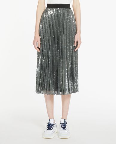  WEEKEND MAX MARA - Chân váy xếp ly midi Falesia 